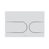 Cut out image of the TOTO Matt White Auto Flush Push Plate